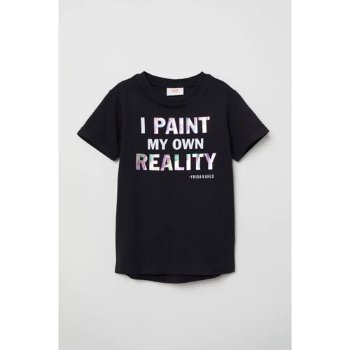 Футболка H&M б6324957 92 см черная