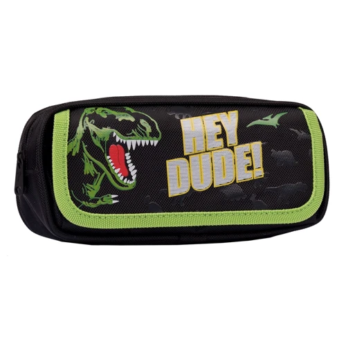 Пенал м'який YES PH-1-2 Hey dude !, чорний (533043)