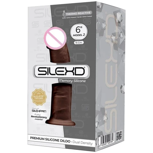 Фаллоимитатор Silexd Robby Brown (Premium Silicone Dildo MODEL 2 size 6")