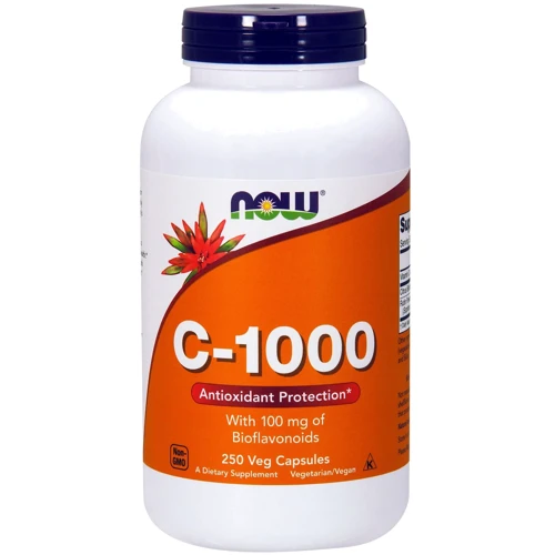 NOW Foods Vitamin C-1000 Veg Capsules 250 caps