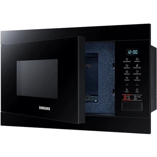 Встраиваемая микроволновая печь Samsung MS22T8054AB: Диаметр поддона 255 мм