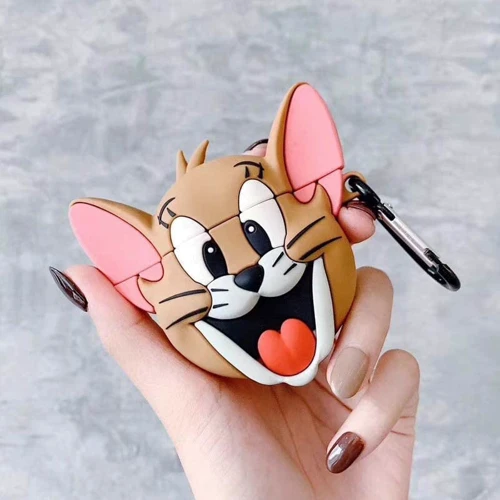 Чохол для навушників TPU Case Tom & Jerry Brown for Apple AirPods: Матеріал Термопластичний поліуретан