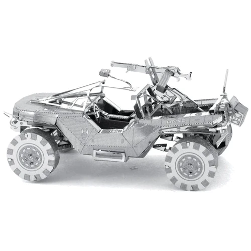 Металлический 3D конструктор Fascinations Автомобиль Halo Warthog, MMS291 фото 4