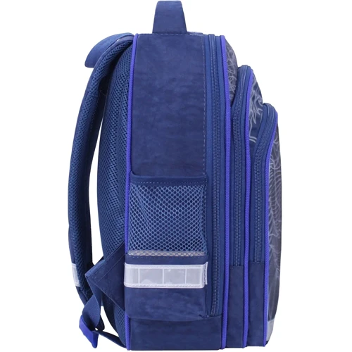 Рюкзак школьный Bagland Mouse 225 синий 506 (00513702): Корпус рюкзака Мягкий