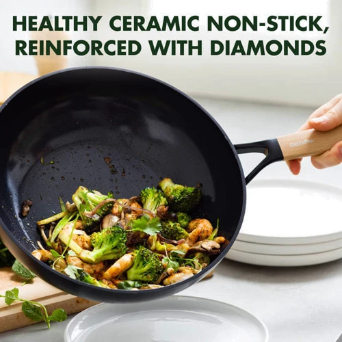 Сковорода WOK GreenPan Eco Smartshape 28 см 3.6 л (CC006448-001) фото 3