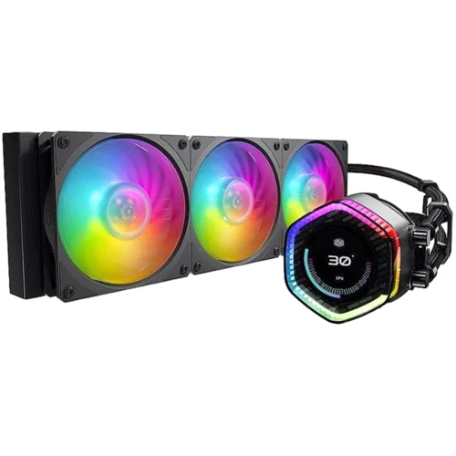 Кулер Cooler Master MasterLiquid 360 ION Black (MLY-D36M-A24PZ-R1): Уровень шума, dB 30