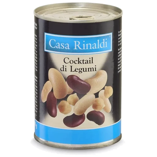 Смесь бобовых Casa Rinaldi (фасоль белая, фасоль красная, чечи, фасоль каннелини) 400 г (8006165389372)