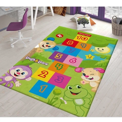 Коврик детский Fisher-Price Игра в классики противоскользящий 100х160 см (FP-PC001): Производитель Fisher-Price