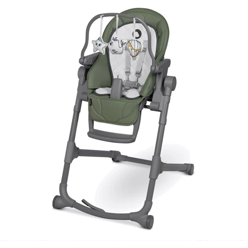 Стульчик для кормления Lionelo CORA PLUS GREEN OLIVE (LO-CORA PLUS GREEN OLIVE)
