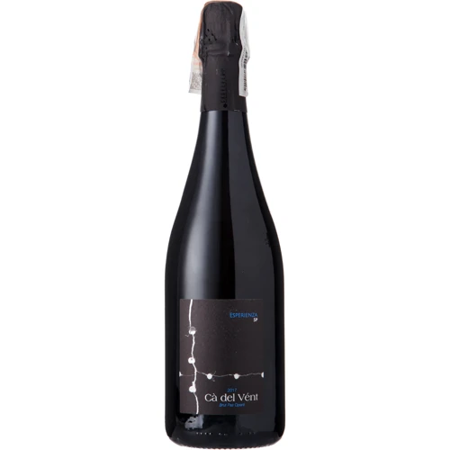 Ігристе вино Ca Del Vent Brut Esperienza 2017, біле брют, 0.75л 12.5% (BWR6085)