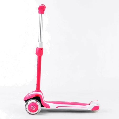 Самокат Best Scooter рожевий (МХ-70908): Кількість коліс 3
