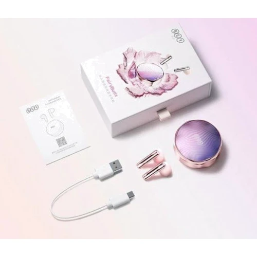 Наушники QCY T21 Pink: Тип крепления без креплений