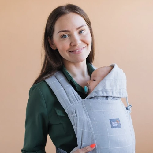 Слинг Love & Carry Сити серый (LC332)