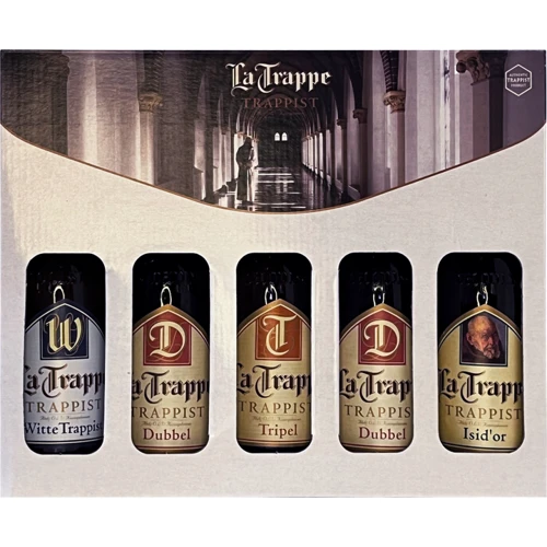 Подарочный набор пива La Trappe в ассортименте 5х0.33 л (8711406009413)
