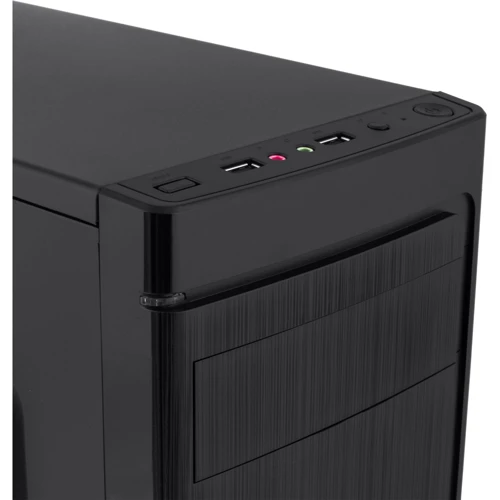 Корпус LogicPower 2006 400W Black: Типоразмер Midi-Tower