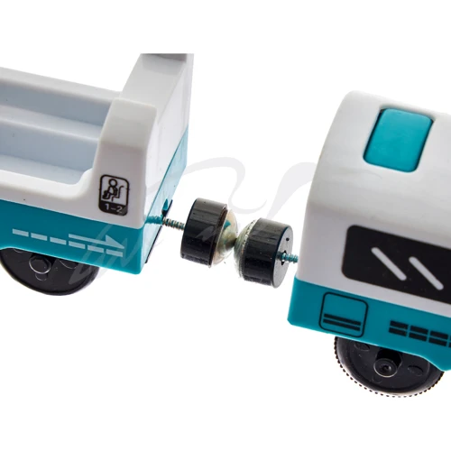 Ігровий набір ZIPP Toys Міський експрес електрична залізниця, 103 деталі, зелений