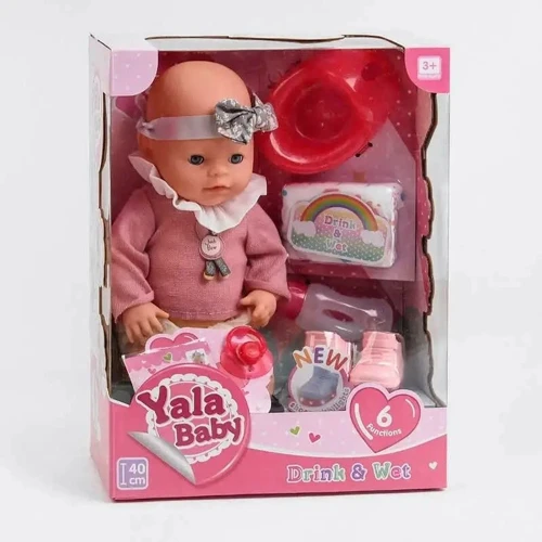 Пупс Yala Baby YL 1875 E 6 функций, с аксессуарами