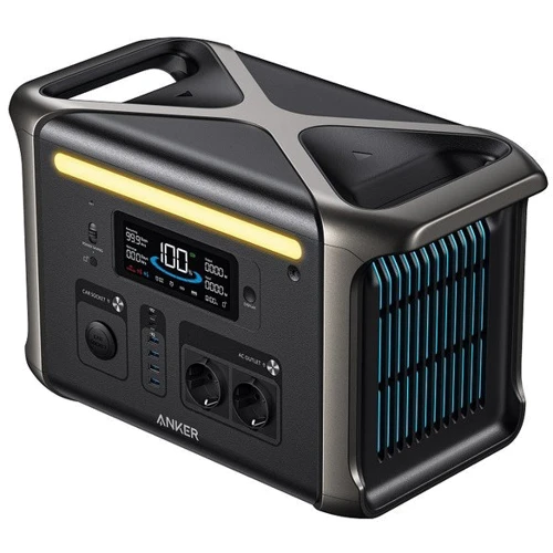 Зарядная станция Anker Solix F1500 1536Wh 1800W (A1772311) UA: Выходы потребителей USB-C, Автоприкуриватель, USB-A, 220V