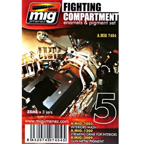 Набір забруднення MIG (AMMO) A-MIG-7404: Бойове відділення
