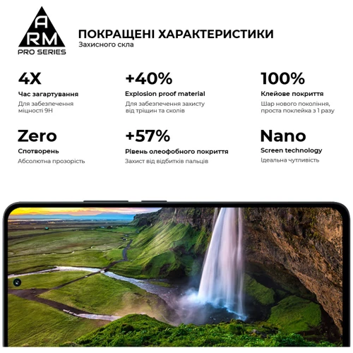Аксессуар для смартфона ArmorStandart Tempered Glass Pro Black for Xiaomi Redmi 13 4G / Poco M6 4G (ARM78248) фото 6