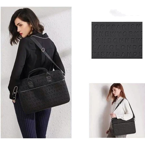 WIWU Vogue Laptop Slim Bag Black for MacBook Pro 15-16": Цвет черный (Black)