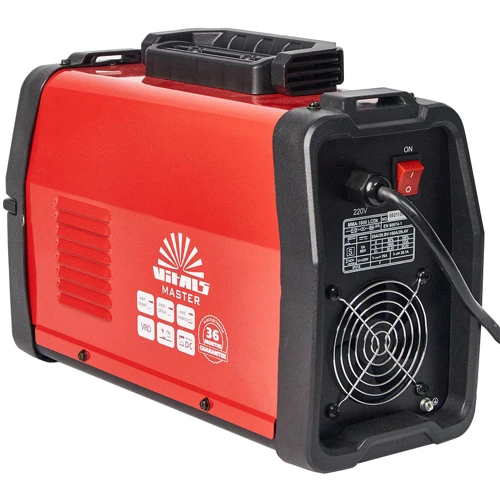 Зварювальний апарат Vitals Master MMA-1600 LCD: Вага, кг 6.8