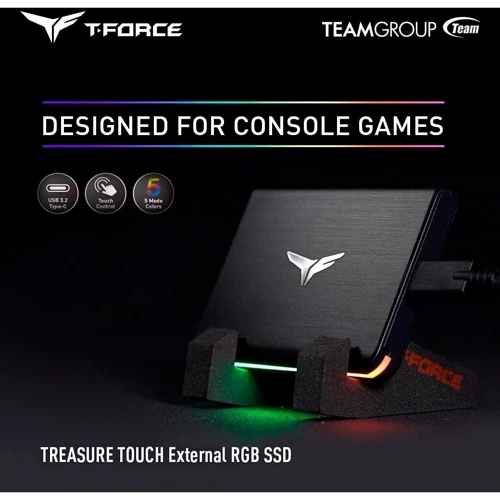 TEAM T-FORCE TREASURE TOUCH RGB 1 TB (T8FED8001T0C302) фото 6