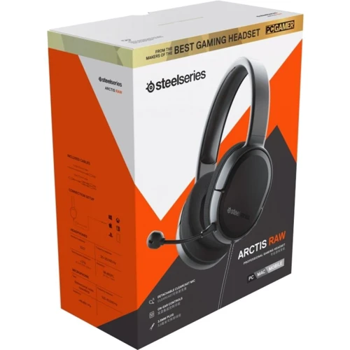 Наушники SteelSeries Arctis RAW (61496): Чувствительность (дБ) 98