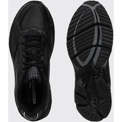 Кросівки для бігу Saucony Omni Walker (5260-2s) 35.5 чорні натуральна шкіра всесезон: Матеріал підкладки Текстиль