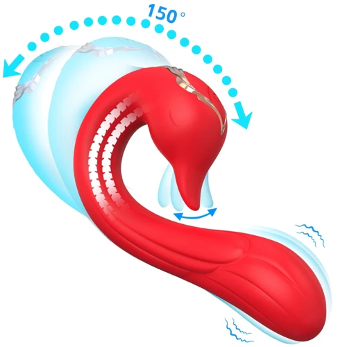 Вибратор BOSS Swan Red