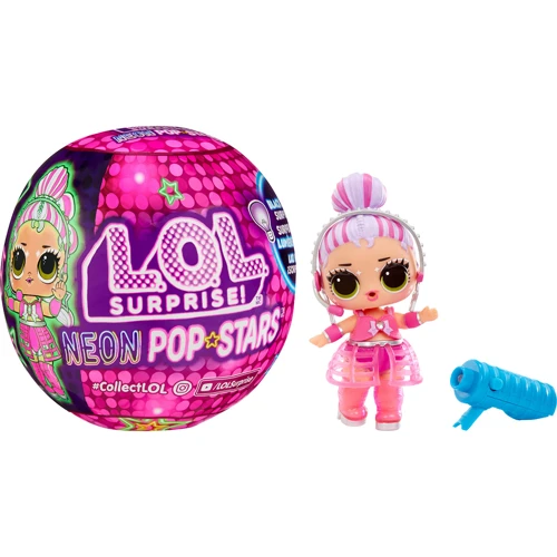 Игровой набор с куклой L.O.L. Surprise! серии Neon Pop Звездочки в ассорт. (120674): Возраст от 3 лет