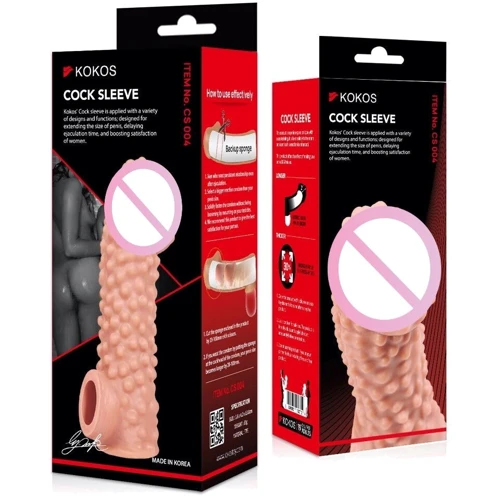 Насадка на член Kokos Cock Sleeve CS 004 L
