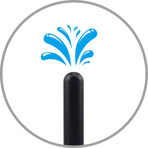 Трубка для анального душу Chisa Black Mont Anal Cleaner Tube 5.9"