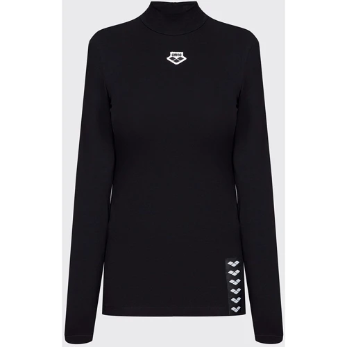 Спортивный лонгслив Arena W Long Sleeve Stretch (003648-500) 40 черный
