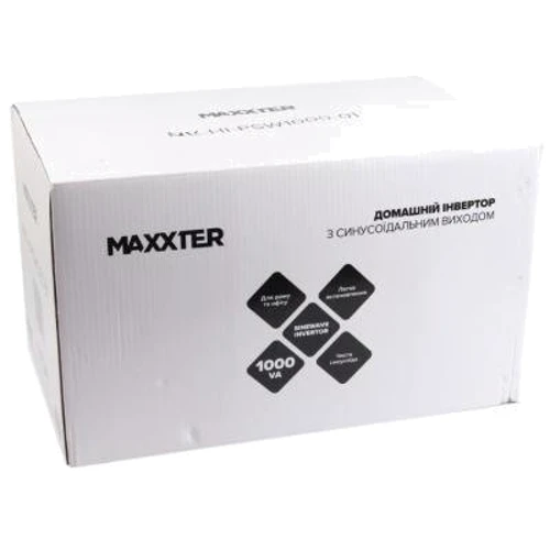 Maxxter MX-HI-PSW1000-01: Тип архитектуры Линейно-интерактивный (line-interactive)