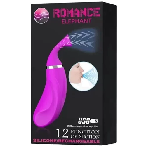 Вакуумный стимулятор клитора LYBAILE Romance - ELEPHANT (MC-19)