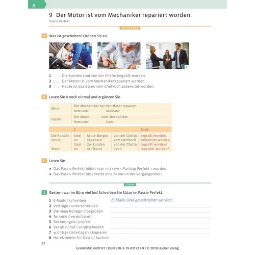Deutsch Grammatik leicht B1: Обложка Мягкая
