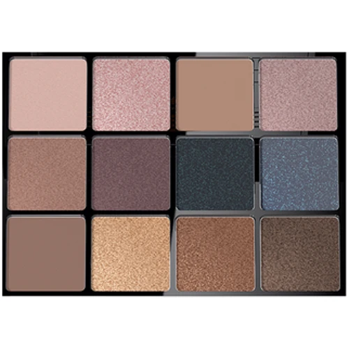 Eveline Cosmetics All In One № 1 Nude Тени для век 12 g: Тип теней Компактные