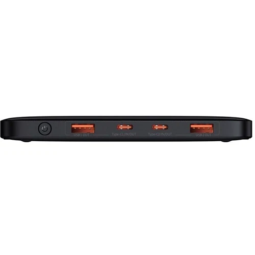 Зовнішній акумулятор Baseus Power Bank 20000mAh Blade Digital Display 100W Black (PPBLD100-S/PPDGL-01): Вбудований кабель немає