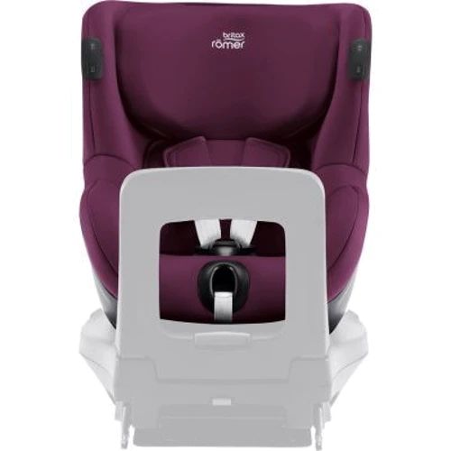 Автокресло BRITAX-ROMER DUALFIX iSENSE Burgundy Red: Внутренние ремни 5-ти точечные