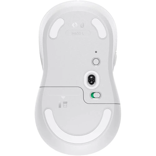 Мышь Logitech Signature M650 L Wireless Off-White (910-006238): Максимальное разрешение сенсора, dpi 2000