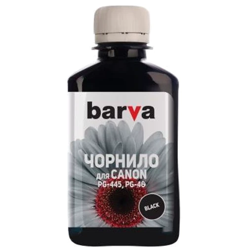 Чернила Barva CANON PG-445/PG-46 180г BLACK (C445-441): Цвет Black