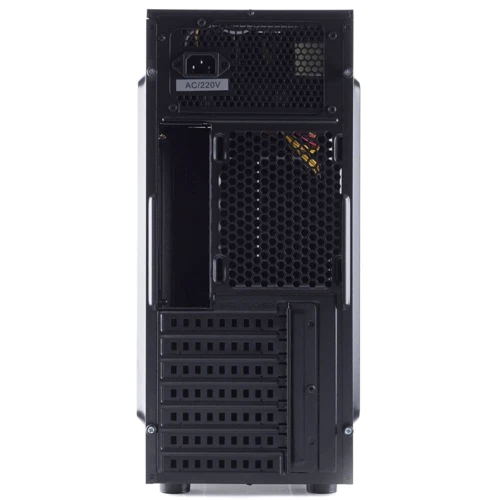 Корпус Vinga Apache-450W: Матеріал передній панелі пластик