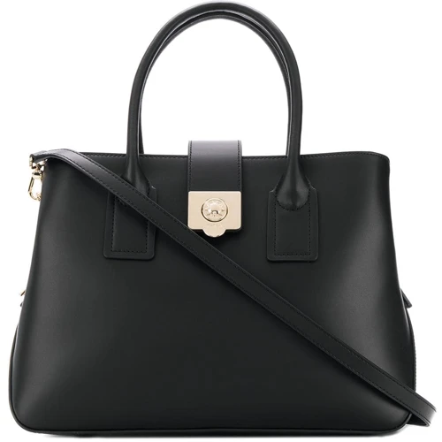 Женская сумка тоут Furla Mira M черная (993474)