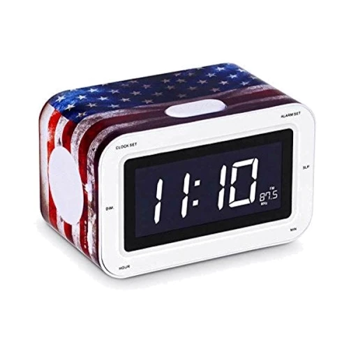 Радіоприймач з будильником Bigben Interactive США 16х10 см (RR30USA)