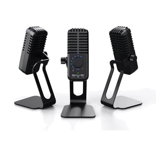 Микрофон IK MULTIMEDIA iRig Stream Mic PRO: Тип преобразователя Конденсаторный