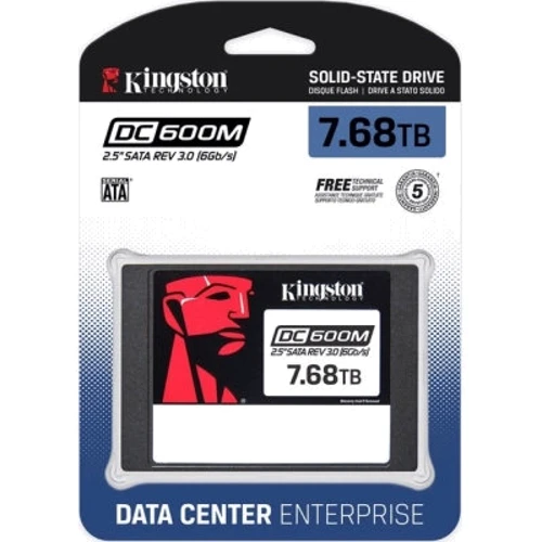 Kingston DC600M 7.68 TB (SEDC600M/7680G) UA: Интерфейс подключения SATA III