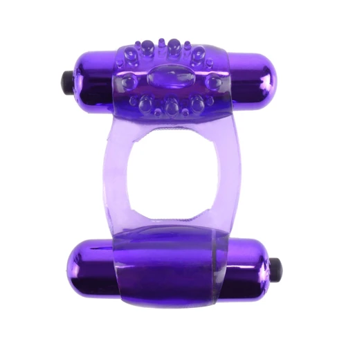 Ерекційне вібро кільце Duo Vibr Super Ring, пурпурний: Виробник Pipedream