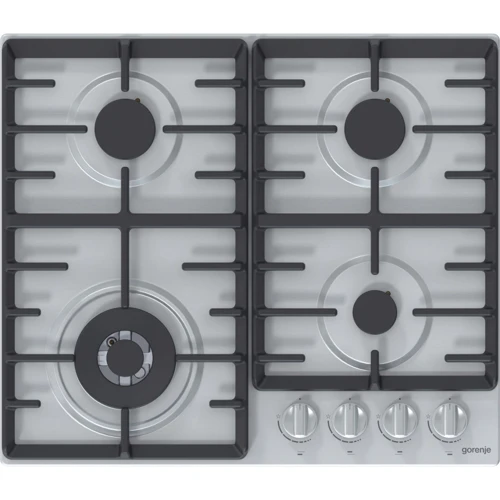 Варочная поверхность газовая Gorenje GW641X: Расположение панели Спереди справа