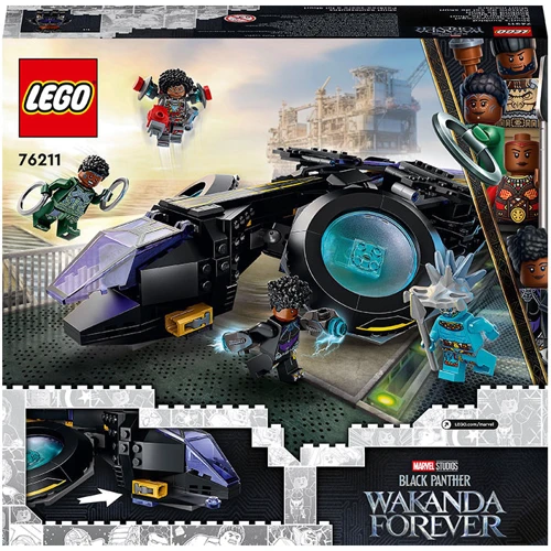Конструктор LEGO Super Heroes Marvel Солнечная птица Шури (76211): Количество деталей, шт. 355